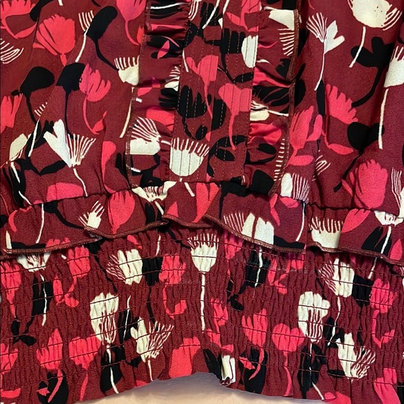 Cabi Floral Ruffle Blouse - Picture 5 of 5